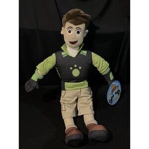 WILD KRATTS Chris Doll Toy Green  Power Suit TV Character PLUSH ONLY